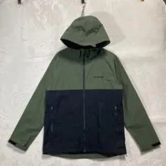 Columbia マウンテンパーカー XL オリーブグリーン/ブラック