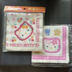 カオハナ　キティ　フェイスタオル　レトロ２枚 平成レトロ y2k サンリオ ハローキティ カオハナ フェイスタオル 箱
