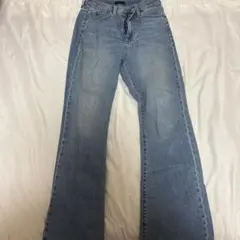 ライトブルー ストレートデニム UNIQLO