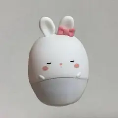 アニマルパーティー目覚まし時計ソフトシリコンLED うさぎ