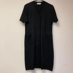 サンローラン　黒ワンピース　Ｌのサムネイル