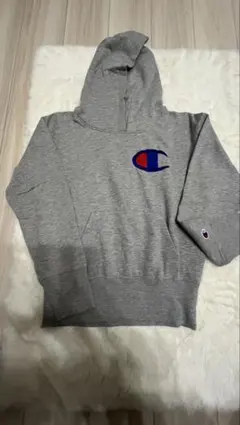 Champion グレー パーカー 160