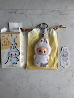 POPMART ポップマート ラブブ イニシャル E