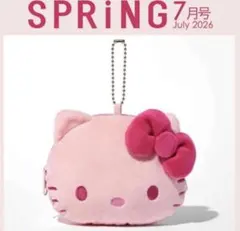 Hello Kitty ぬいぐるみポーチ SPRiNG 7月号付録 - メルカリ