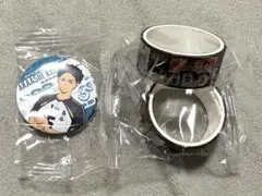 ハイキュー　くら寿司　梟谷　缶バッチ&マステセット