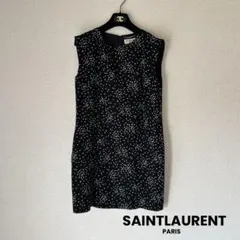 美品　SAINTLAURENT サンローランパリ　スタープリント　ワンピースのサムネイル