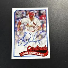 ラーズ ヌートバー 2024 Topps 35周年 直筆サインカード