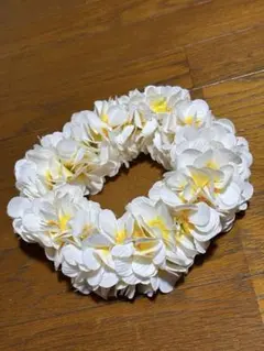フラダンス用プルメリアのハク(ヘッドバンド)