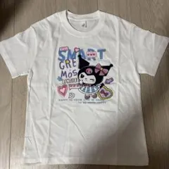 サンリオキャラクター クロミちゃん　KUROMI Tシャツ ホワイト　130cm