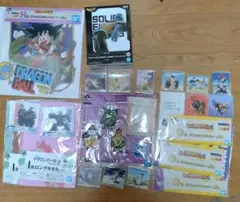 ドラゴンボール 一番くじ　下位賞セット21個＋　バータフィギュア　まとめ売り