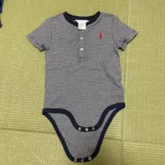 ラルフローレン　Ralph Lauren ストライプロンパース 12M