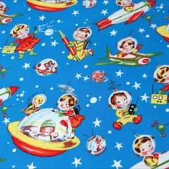 ■USAコットン＊マイケルミラー＊宇宙飛行士＊110×50cm