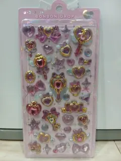 マジカル　ピンク　ボンボンドロップシール(まとめ買いお値引きあり)
