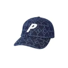 PALACE DENIM P 6-PANEL INDIGO HEART CAP