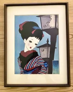 鶴田一郎 シャイニンググリーン ア―トポスター - メルカリ