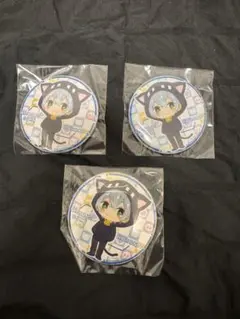 クロノア 缶バッジ 日常組ハラジュク作戦 デジタルくじ 2個セット