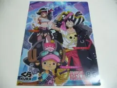 ONE PIECE FILM RED クリアファイル くら寿司コラボ