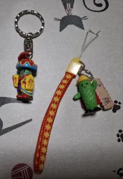 行くぜ!!御当地 沖縄編 ゴーヤーヤンキー夜露死苦 ストラップ 根付 ねつけ