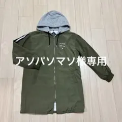 USED PINK LATTE MA-1フード付きジャケット 160cm