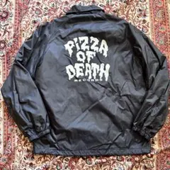Pizza of Death Records ナイロンジャケット M ブラック