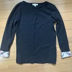 BURBERRY ロンT 黒　152センチ　バーバリー