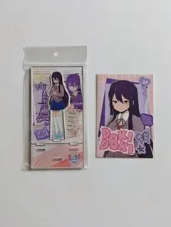 ドキドキ文芸部 東京タワーコラボ ナツキ アクリルスタンド&特典ポスト