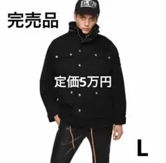 ディーゼル ミリタリージャケット ブラック L 完売品 - メルカリ