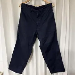 nanamica wide chino pant navy 32のサムネイル