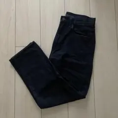 ユニクロ　スラウチテーパードアンクルジーンズ　23 デニムパンツ　Uniqlo