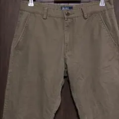 90s イタリア製 ポロ Ralph Lauren チノパンツ 32 M 茶