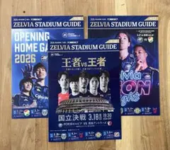 【新品】FC町田ゼルビア スタジアムガイド Vol.56〜58【3冊セット】