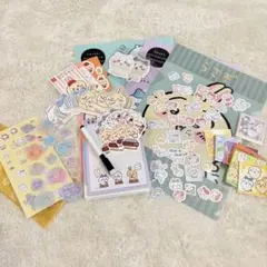 【ちいかわ】クリアファイル シール ノート マクドナルド 文房具 まとめ売り