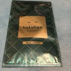 Lululun Precious Balance フェイスマスク 4枚入り