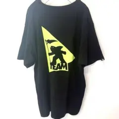 GOTCHA 半袖Tシャツ ブラック ネオンカラー ロゴのサムネイル