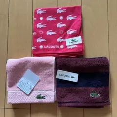 ラコステ❣️ハンカチセットのサムネイル