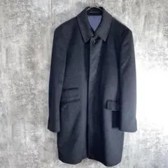 リ*ウ様 Paul Smith Collection ネイビー カシミヤ コート - メルカリ