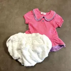 デイジー ドナ尻 80 2点セット 東京ディズニーリゾート Tシャツ リボン