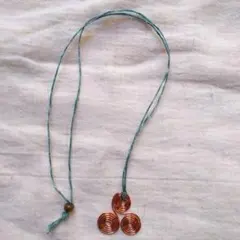 電磁波軽減　銅コイルネックレス　1個