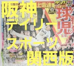 ❗阪神優勝決定日❗翌日の 9月8日(月)朝刊　スポーツ新聞❗デイリースポーツ❗
