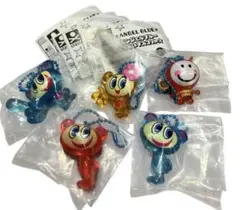 82⭐︎ エンジェルブルー とうめいマスコット　ナカムラくん ハナちゃん