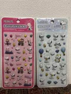 PEANUTS PUKUPUKU SEAL シール 2シートセット