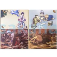 銀魂 アニプレ ブロマイド 銀時 神楽 高杉 神威 全蔵 さっちゃん 将軍 4枚