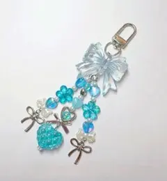 【No.353】ビーズキーホルダー コレクトブック y2k ハンドメイド