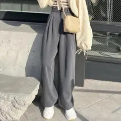 ヘムフック２WAYワイドパンツ