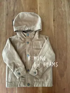 B:MING by BEAMS フード付きジャケット ベージュ　110