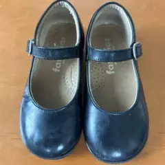 familiar ブラック メリージェーン 15.0cm