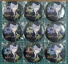 未開封 ツイステ シルバー namco ナムコ 寮服 缶バッジ 9点