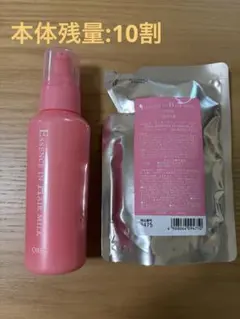 オルビス エッセンスインヘアミルク 本体・詰め替えパックセット