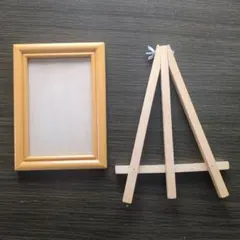 木製フォトフレームのセット