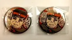 本日限定価格 ゴールデンカムイ 尾形百之助 武人 缶バッジ 2個 匿名発送